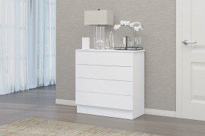 Комод Фаворит-3 (Белый текстурный) в Муравленко - muravlenko.mebel24.online | фото