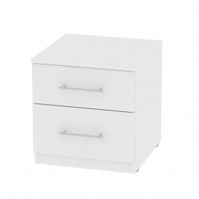 Комод K-48x45x45-1 Калисто (тумба прикроватная) Белый в Муравленко - muravlenko.mebel24.online | фото