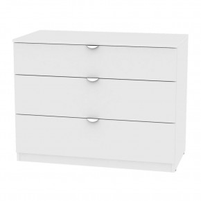Комод K-70x90x45-1-TR (Белый) Калисто в Муравленко - muravlenko.mebel24.online | фото