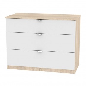 Комод K-70x90x45-1-TR (ДСС-Белый) Калисто в Муравленко - muravlenko.mebel24.online | фото