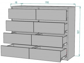 Комод Мальта K133 в Муравленко - muravlenko.mebel24.online | фото 2