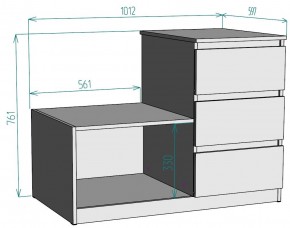 Комод Мальта K207 в Муравленко - muravlenko.mebel24.online | фото 2