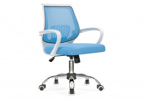 Компьютерное кресло Ergoplus blue / white в Муравленко - muravlenko.mebel24.online | фото