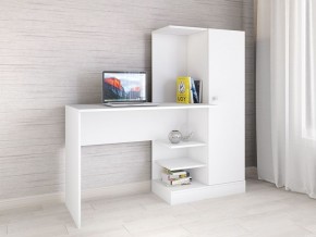 Компьютерный стол Квартет-6 Белый в Муравленко - muravlenko.mebel24.online | фото