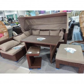 Комплект мебели с диваном AFM-320B-T320 Brown в Муравленко - muravlenko.mebel24.online | фото 2