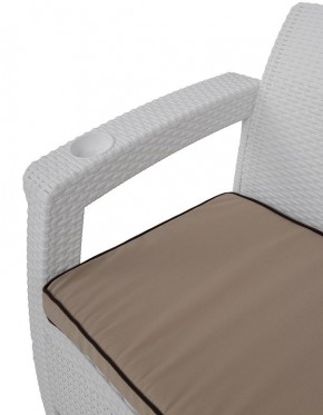 Комплект уличной мебели Yalta Premium Terrace Set (Ялта) белый (+подушки под спину) в Муравленко - muravlenko.mebel24.online | фото 5