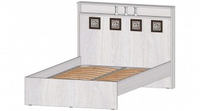 КОСТА-РИКА Кровать 1200 с основанием (анкор светлый) в Муравленко - muravlenko.mebel24.online | фото