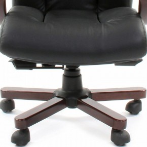 Кресло для руководителя Chairman 421 черный/орех темный, черный в Муравленко - muravlenko.mebel24.online | фото 4