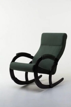 Кресло-качалка КОРСИКА 34-Т-AG (зеленый) в Муравленко - muravlenko.mebel24.online | фото 1