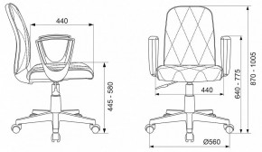 Кресло компьютерное CH-327/BLACK-PU в Муравленко - muravlenko.mebel24.online | фото 8