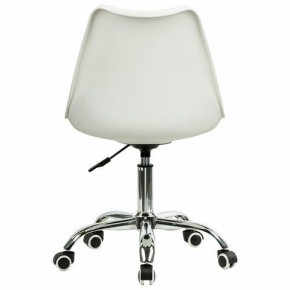 Кресло стул BRABIX "Eames MG-310 CH", хром, пластик белый, экокожа белая, 532923 в Муравленко - muravlenko.mebel24.online | фото 4