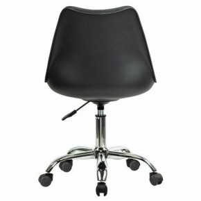 Кресло стул BRABIX "Eames MG-310 CH", хром, пластик черный, экокожа черная, 532925 в Муравленко - muravlenko.mebel24.online | фото 4