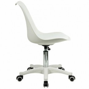 Кресло стул BRABIX "Eames MG-310 PL", пластик белый, экокожа белая, 532926 в Муравленко - muravlenko.mebel24.online | фото 3