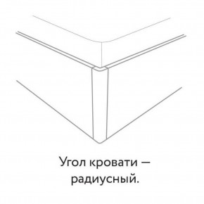 Кровать "Сандра" БЕЗ основания 1400х2000 в Муравленко - muravlenko.mebel24.online | фото 3