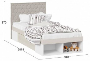 Кровать Сканди СМ-386.12.004 в Муравленко - muravlenko.mebel24.online | фото 3