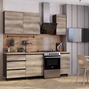 Кухня Энигма 1.6 м (венге/дуб каньон) в Муравленко - muravlenko.mebel24.online | фото