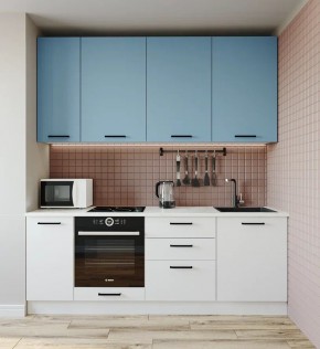 Кухонный гарнитур Капри 2200 h950 (Стол. 26мм) в Муравленко - muravlenko.mebel24.online | фото
