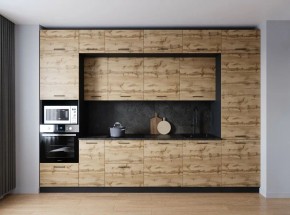 Кухонный гарнитур Крафт 3400 (Стол. 38мм) в Муравленко - muravlenko.mebel24.online | фото