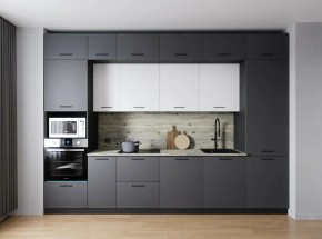 Кухонный гарнитур Меренга 3400 (Стол. 38мм) в Муравленко - muravlenko.mebel24.online | фото