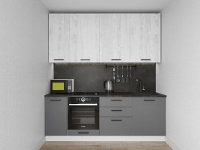 Кухонный гарнитур Санторини 2200 h 950 (Стол. 26мм) в Муравленко - muravlenko.mebel24.online | фото