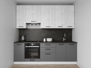 Кухонный гарнитур Санторини 2400 h950 (Стол. 38мм) в Муравленко - muravlenko.mebel24.online | фото