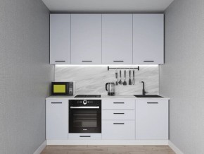 Кухонный гарнитур Смоки 2200 h950 (Стол. 26мм) в Муравленко - muravlenko.mebel24.online | фото