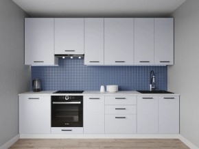 Кухонный гарнитур Смоки 2400 h950 (Стол. 38 мм) в Муравленко - muravlenko.mebel24.online | фото