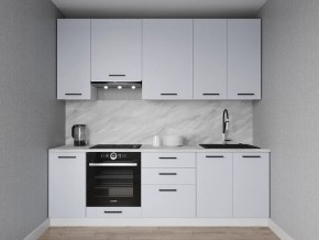 Кухонный гарнитур Смоки 3000 h950 (Стол. 38 мм) в Муравленко - muravlenko.mebel24.online | фото