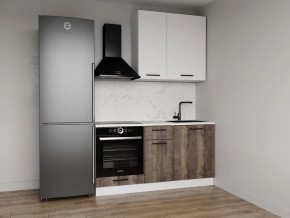 Кухонный гарнитур Старое Дерево 1600 h950 (Стол. 26мм) в Муравленко - muravlenko.mebel24.online | фото