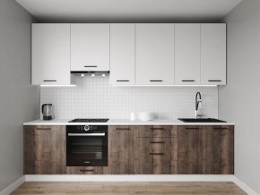 Кухонный гарнитур Старое Дерево 3000 h950 (Стол. 38мм) в Муравленко - muravlenko.mebel24.online | фото