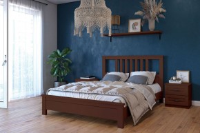 ЛАУРА Кровать из массива 1400 в Муравленко - muravlenko.mebel24.online | фото 1