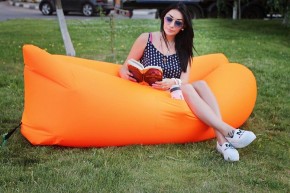 Лежак надувной Lamzac Airpuf Оранжевый в Муравленко - muravlenko.mebel24.online | фото 2