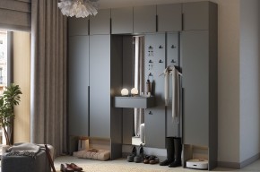 МЕБЕЛЬСОН К32 Прихожая (графит) в Муравленко - muravlenko.mebel24.online | фото