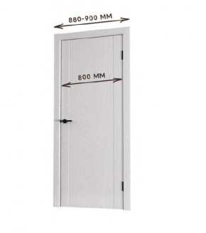 Межкомнатная дверь Bolivar Каньон браун (комплект) 800 в Муравленко - muravlenko.mebel24.online | фото