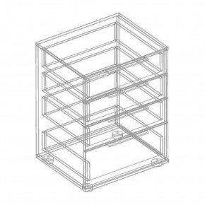 МОНИКА Комод с 4 ящиками в Муравленко - muravlenko.mebel24.online | фото 3