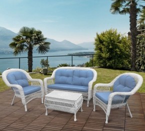Набор уличный LV-520 White/Blue в Муравленко - muravlenko.mebel24.online | фото 2