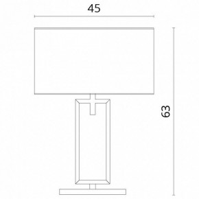 Настольная лампа декоративная Divinare Porta 5933/01 TL-1 в Муравленко - muravlenko.mebel24.online | фото 3