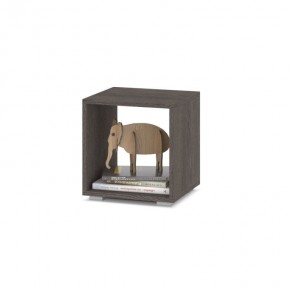 ОЛИВИЯ О51 Стеллаж (анкор темный) в Муравленко - muravlenko.mebel24.online | фото