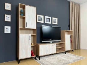 ОСКАР TRIO Гостиная (дуб золотой/сосна белая loft) в Муравленко - muravlenko.mebel24.online | фото 2