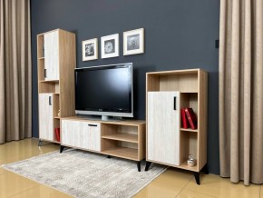 ОСКАР TRIO Гостиная (дуб золотой/сосна белая loft) в Муравленко - muravlenko.mebel24.online | фото 3