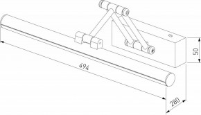 Подсветка для картины Elektrostandard Monza a064138 в Муравленко - muravlenko.mebel24.online | фото 4
