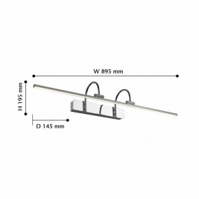Подсветка для картины Favourite Strenuus 2431-3W в Муравленко - muravlenko.mebel24.online | фото 2