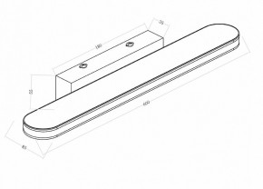 Подсветка для зеркала Maytoni Epic MIR009WL-L12CH4K в Муравленко - muravlenko.mebel24.online | фото 3