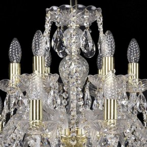 Подвесная люстра Bohemia Ivele Crystal 1411 1411/12+6/240/G в Муравленко - muravlenko.mebel24.online | фото 4