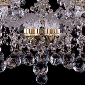 Подвесная люстра Bohemia Ivele Crystal 1413 1413/10+5/300/G/Balls в Муравленко - muravlenko.mebel24.online | фото 4