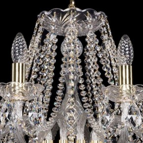 Подвесная люстра Bohemia Ivele Crystal 1413 1413/12/360/G в Муравленко - muravlenko.mebel24.online | фото 4