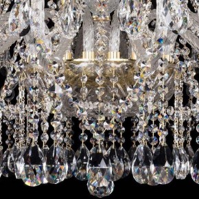 Подвесная люстра Bohemia Ivele Crystal 1413 1413/18/400/G в Муравленко - muravlenko.mebel24.online | фото 2