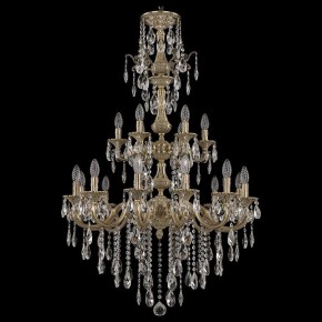 Подвесная люстра Bohemia Ivele Crystal 7201 72101/12+6/250/XL/2d B FP в Муравленко - muravlenko.mebel24.online | фото 2