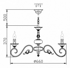 Подвесная люстра Maytoni Perla ARM337-07-R в Муравленко - muravlenko.mebel24.online | фото 6