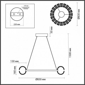 Подвесная люстра Odeon Light Mirage 5030/128L в Муравленко - muravlenko.mebel24.online | фото 5